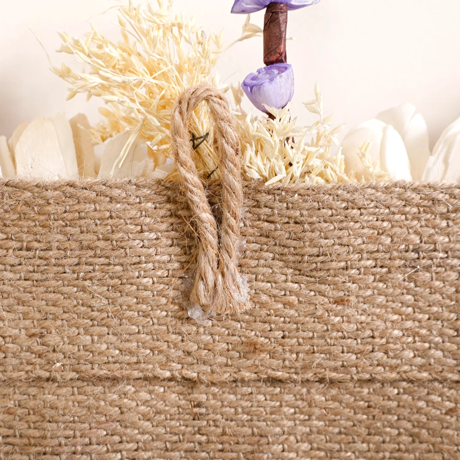 Sustainable Bandarwal With Sola Flower Lavender - Image 6