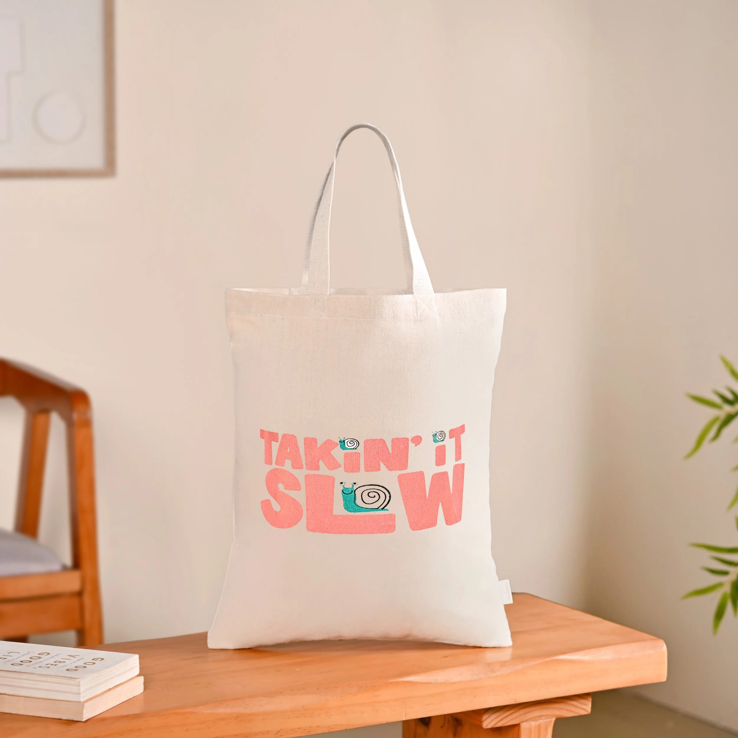 Sustainable Everyday Canvas Tote Bag Set Of 2 - Image 8