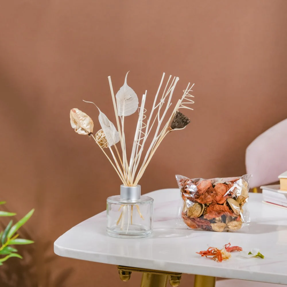 Sweet Vanilla Bouquet Reed Diffuser Gift Set Of 3 - Image 6