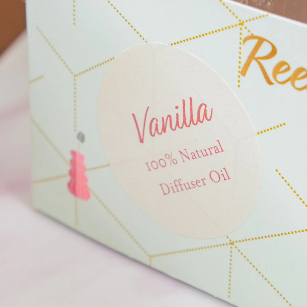 Sweet Vanilla Bouquet Reed Diffuser Gift Set Of 3 - Image 8
