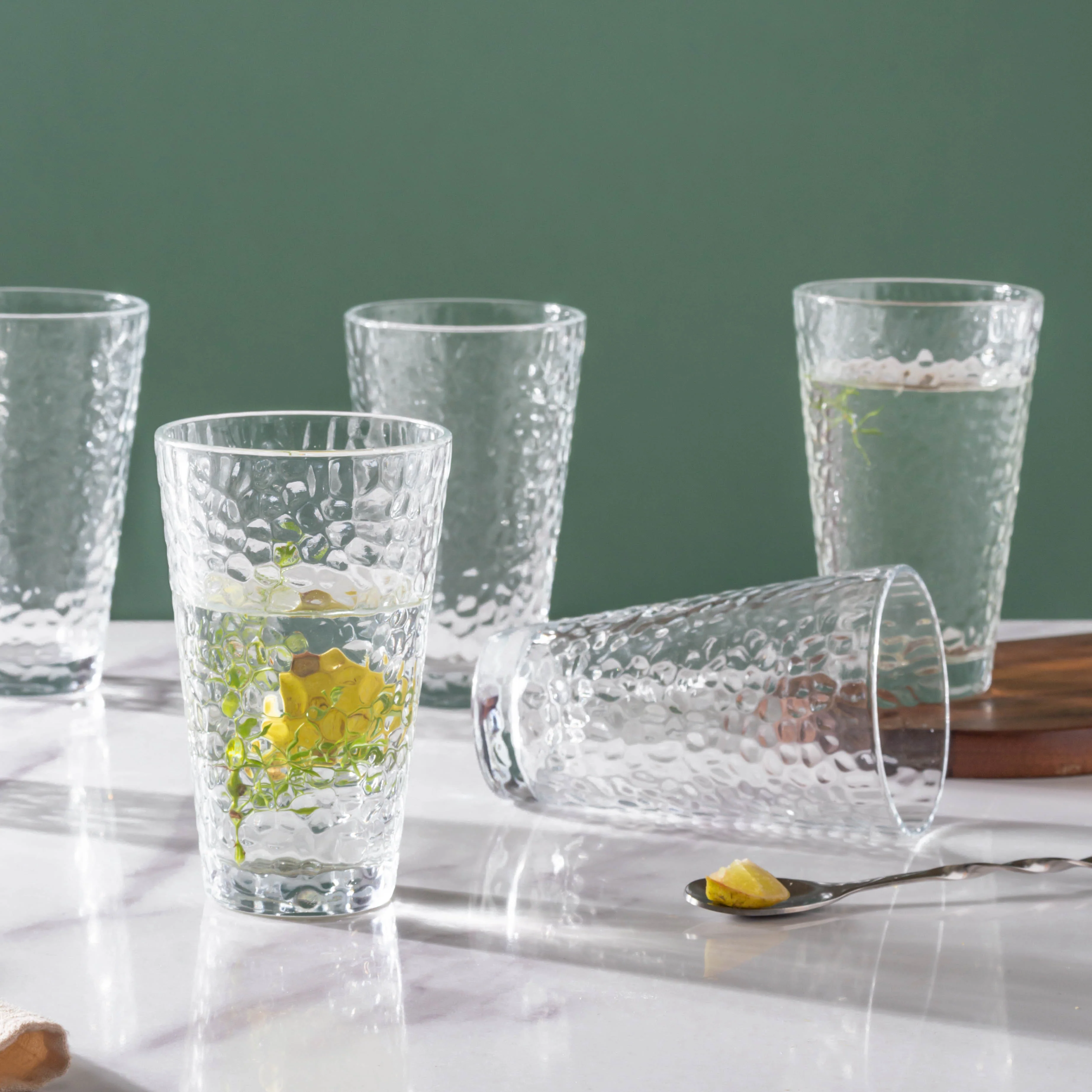 Tall Beverage Glass Set of 6 - Image 4