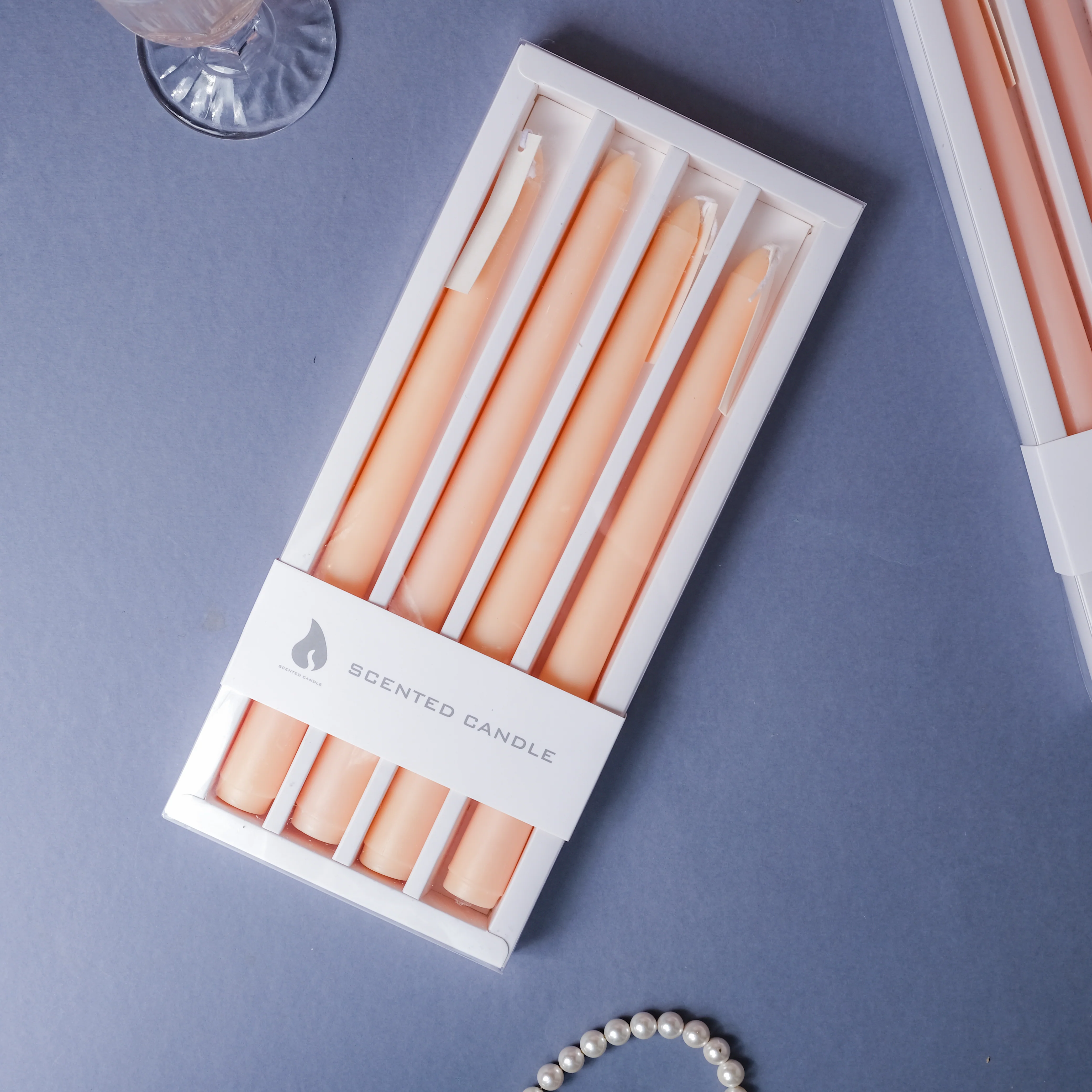 Tall Candle Set of 4 - Image 3