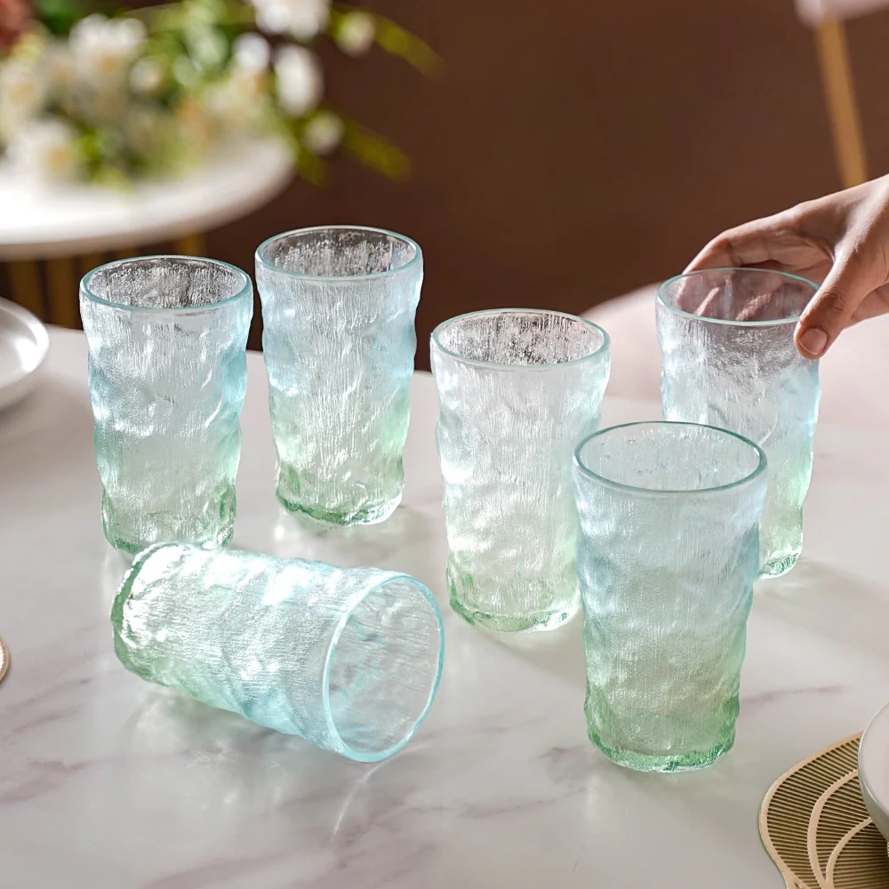 Tall Ombre Glacier Glass Set Of 6 350 ml - Image 2