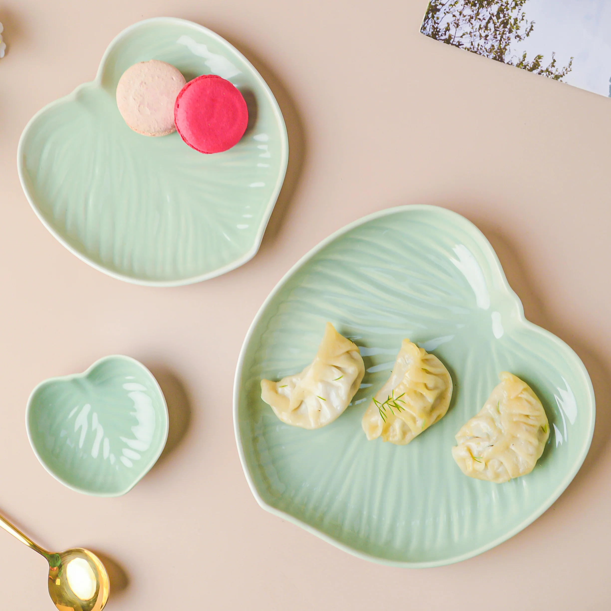 Taro Leaf Dip Bowl - Image 9