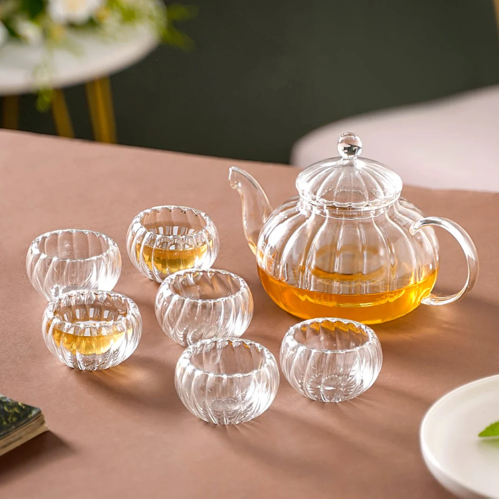 Tea Serving Pot And Cup Set - Image 3