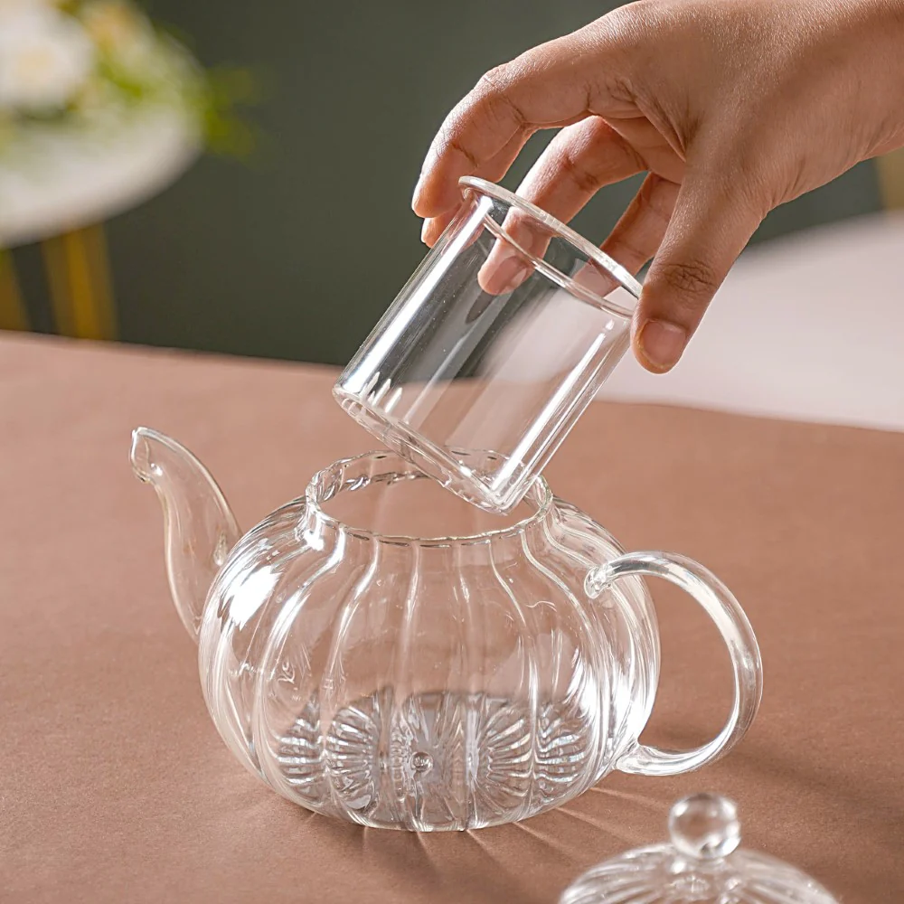 Tea Serving Pot And Cup Set - Image 6