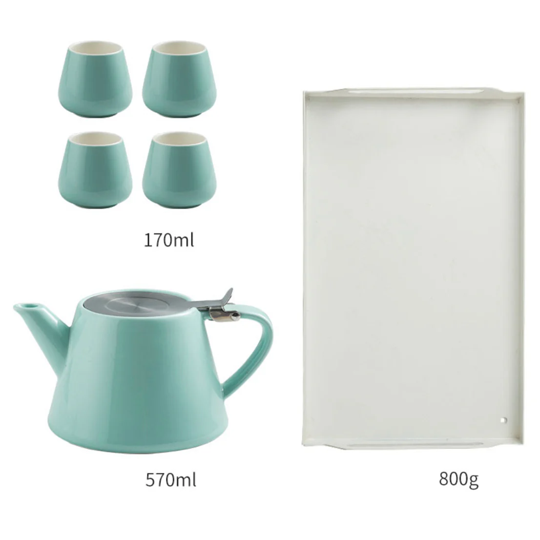 Tea Serving Set Mint - Image 2