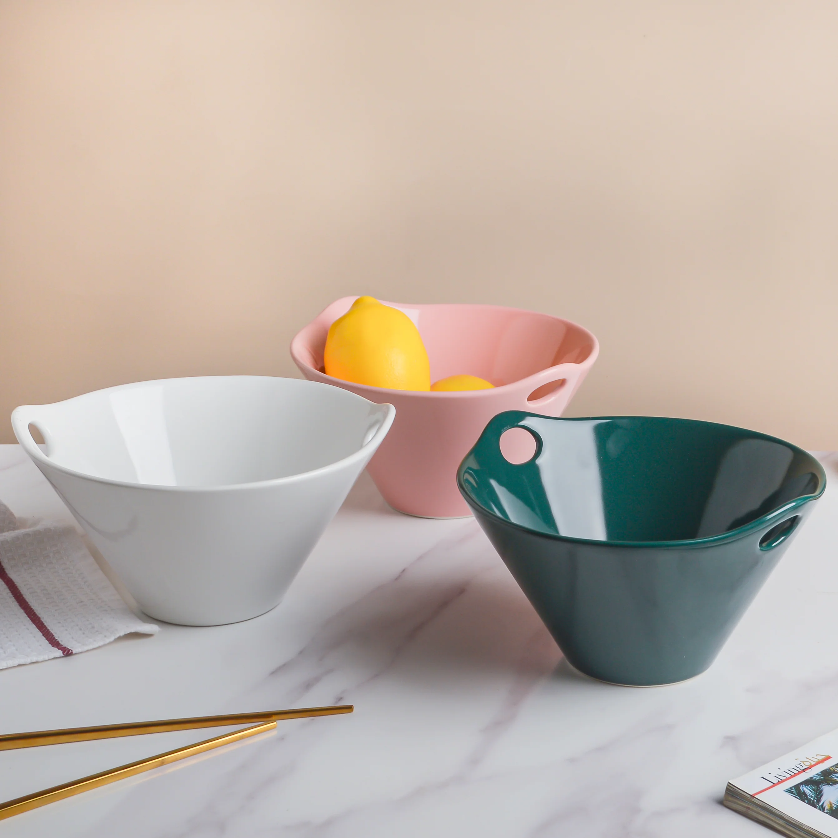 Teal Tantrum Serving Bowl 700 ml - Image 9
