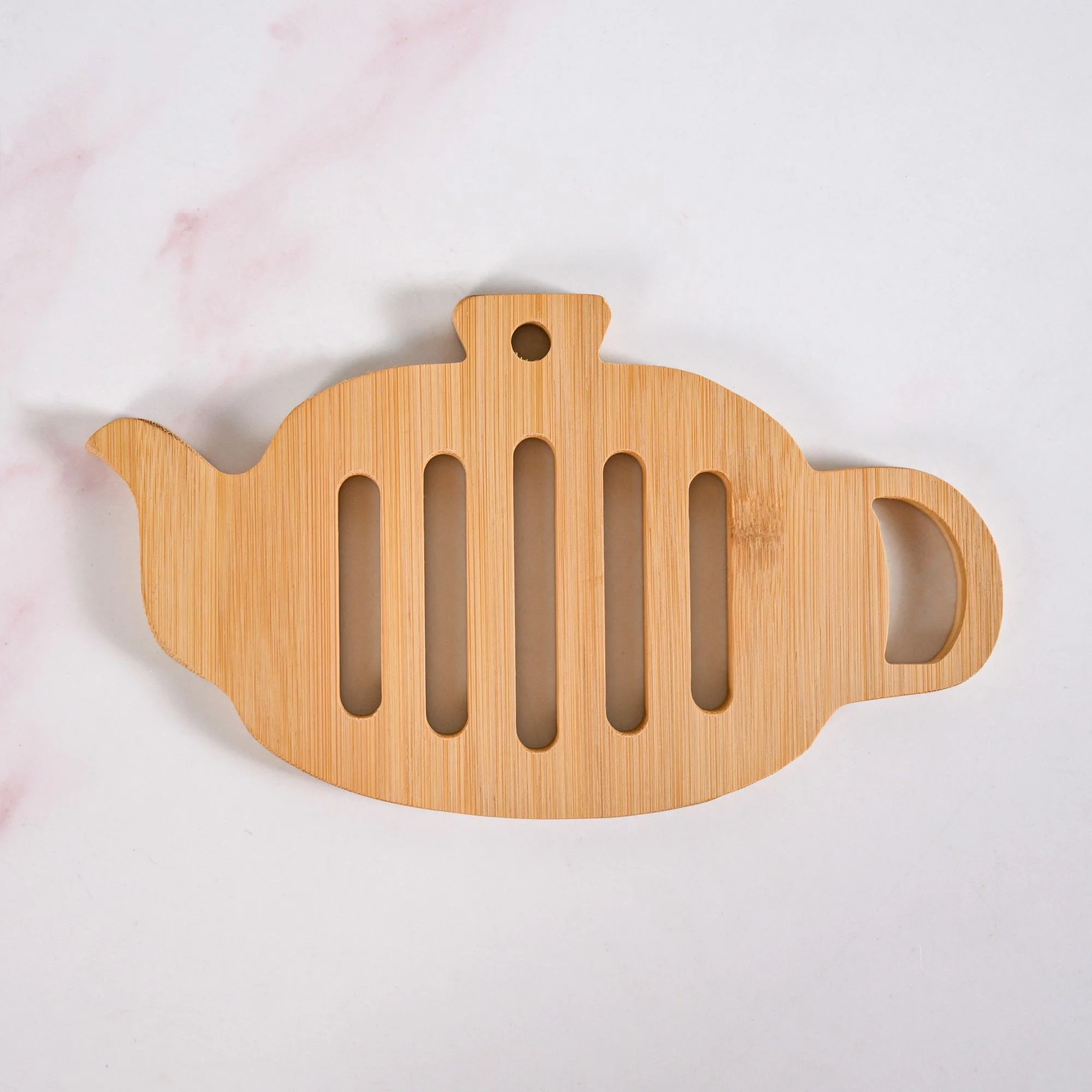 Teapot Trivet With Heat Resistant Bamboo Set Of 3 - Image 5