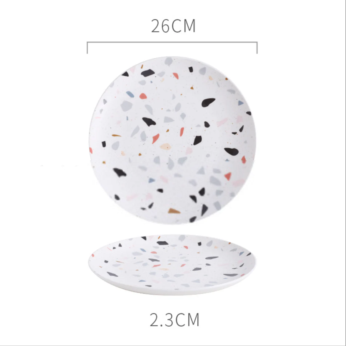 Terrazzo Dinner Plate - Image 2