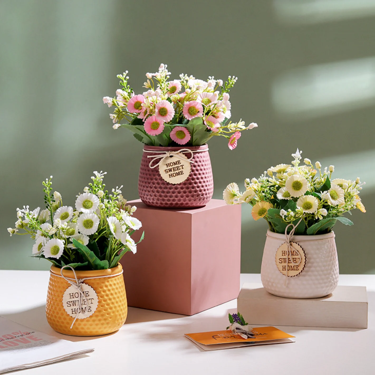 Textured Flower Pot - Image 12