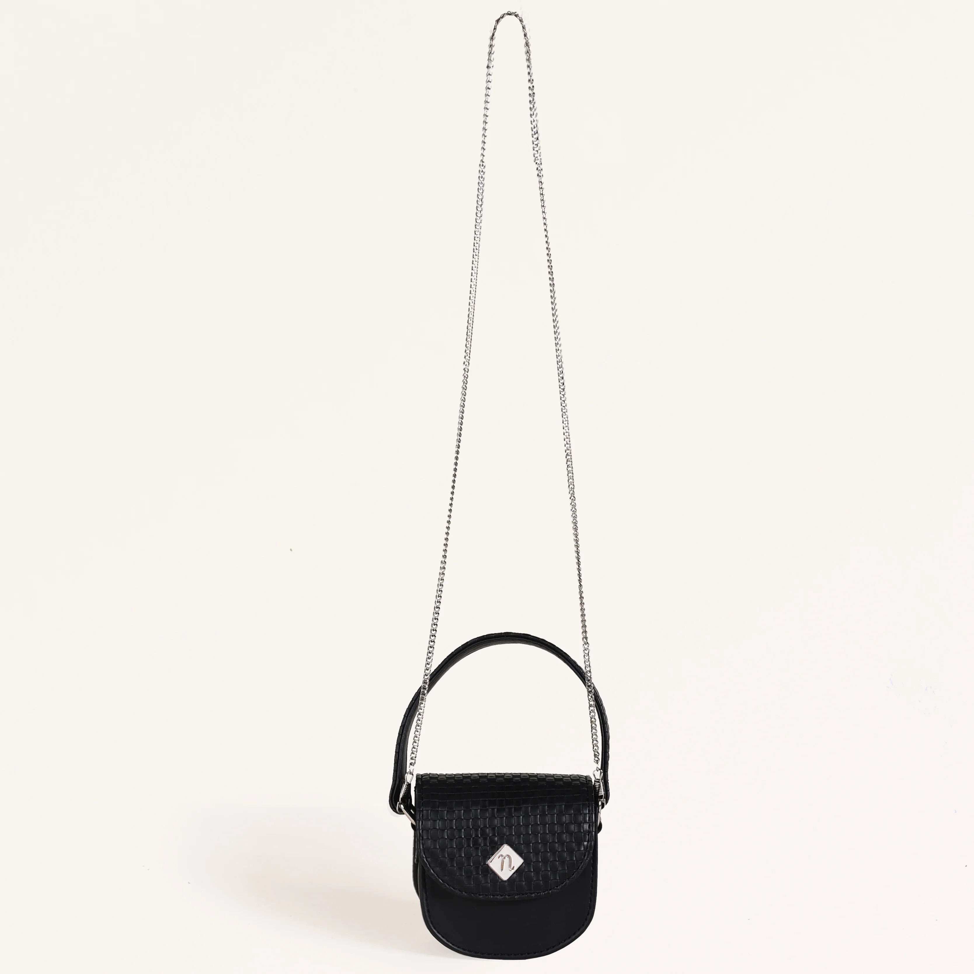 Thea Mini Saddle Bag Black - Image 11