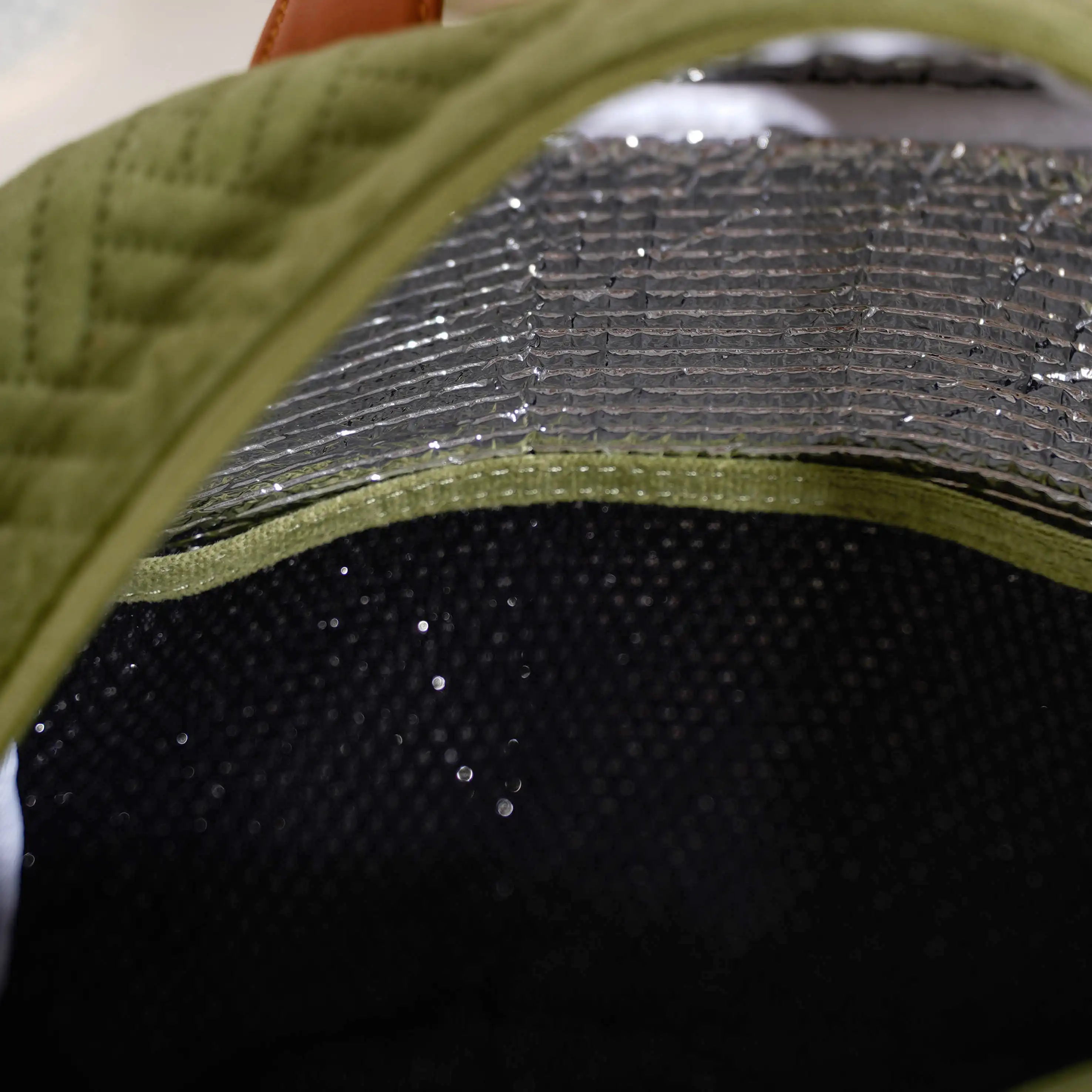 Thermal Insulated Travel Lunch Bag Green - Image 14