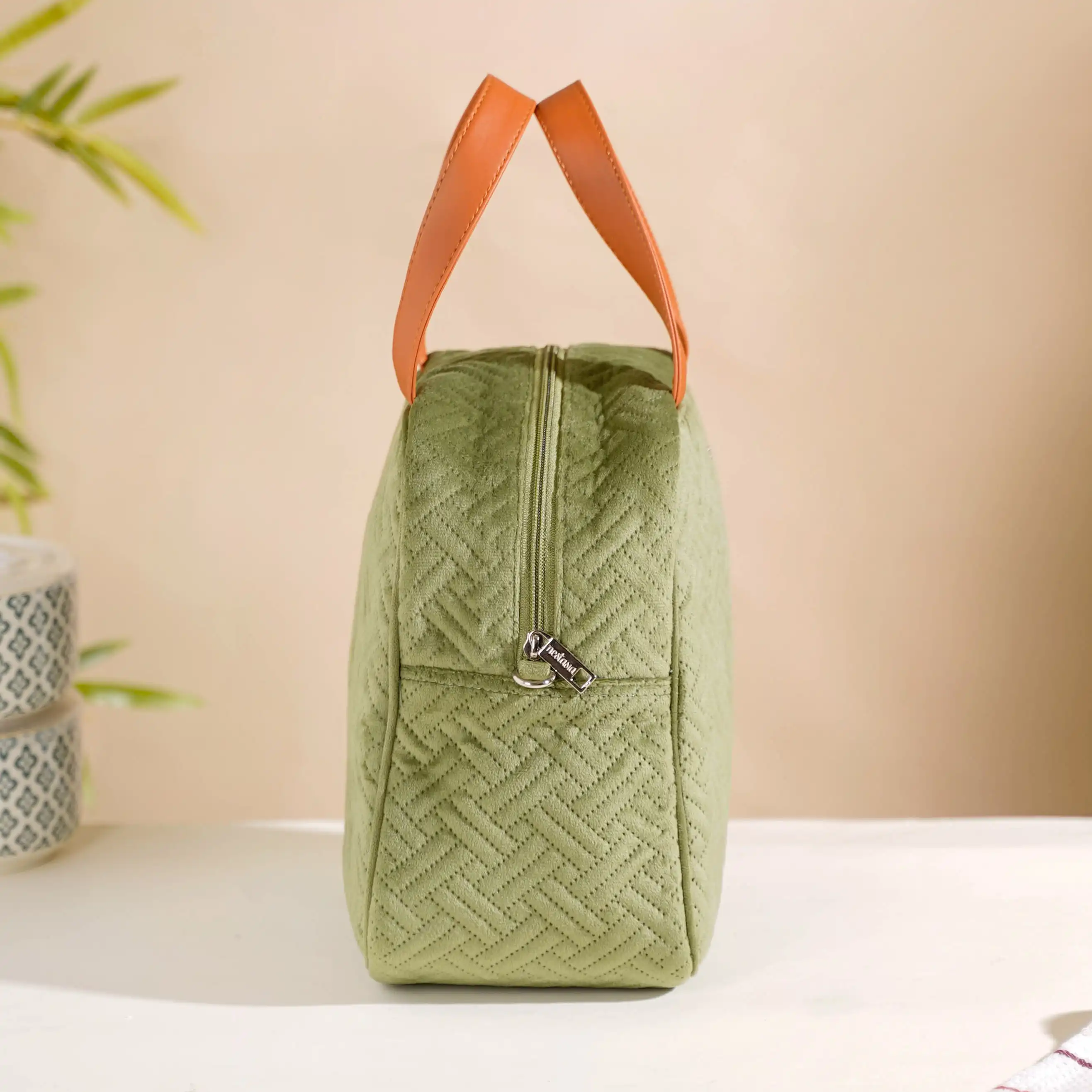 Thermal Insulated Travel Lunch Bag Green - Image 18