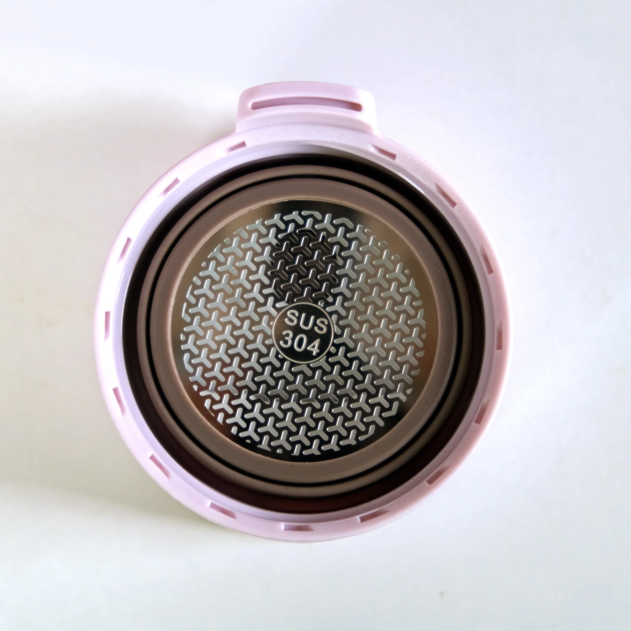 Thermox Vacuum Insulated Water Bottle With Strainer Lilac Mist 450ml - Image 8