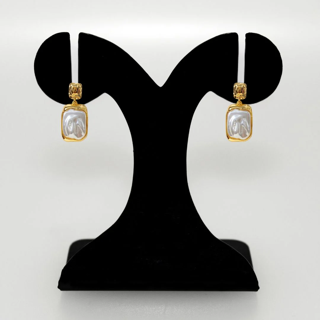 Tidal Bliss Earrings Gold - Image 6