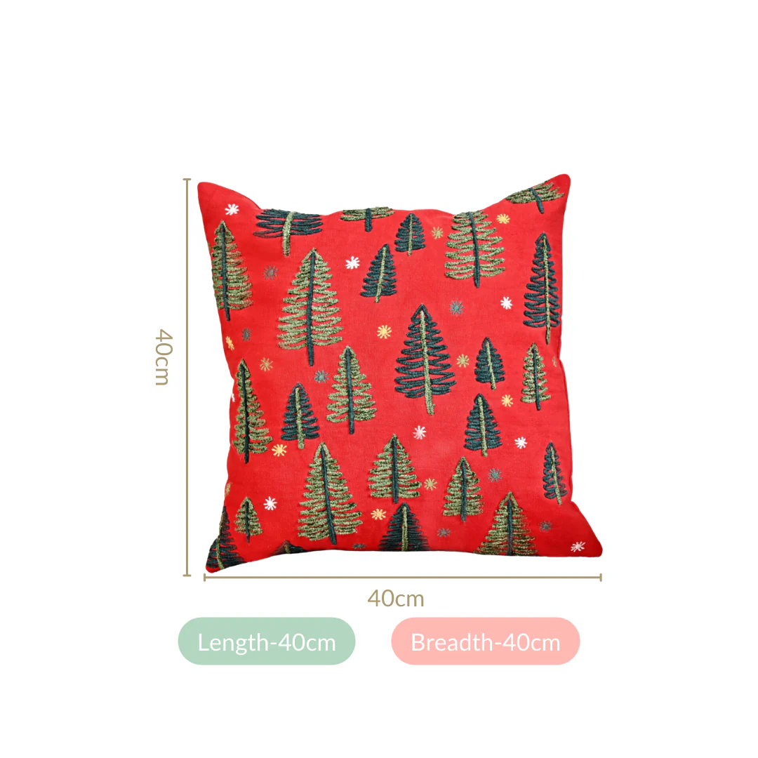 Tis The Season Festive Couch Cushion Cover 40x40cm - Image 4