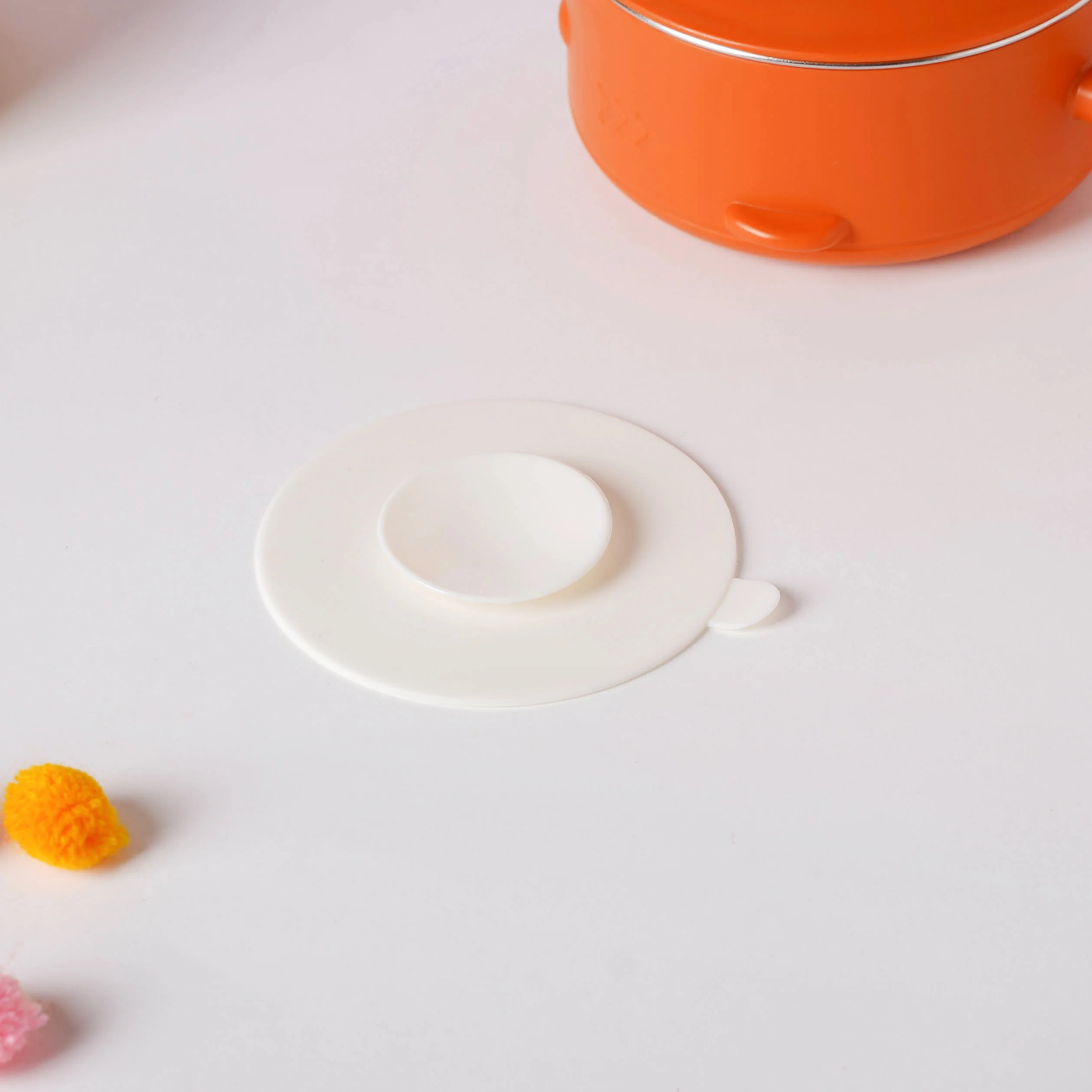 Whale Double Walled Anti-Slip Feeding Bowl Orange 400 ml - Image 9