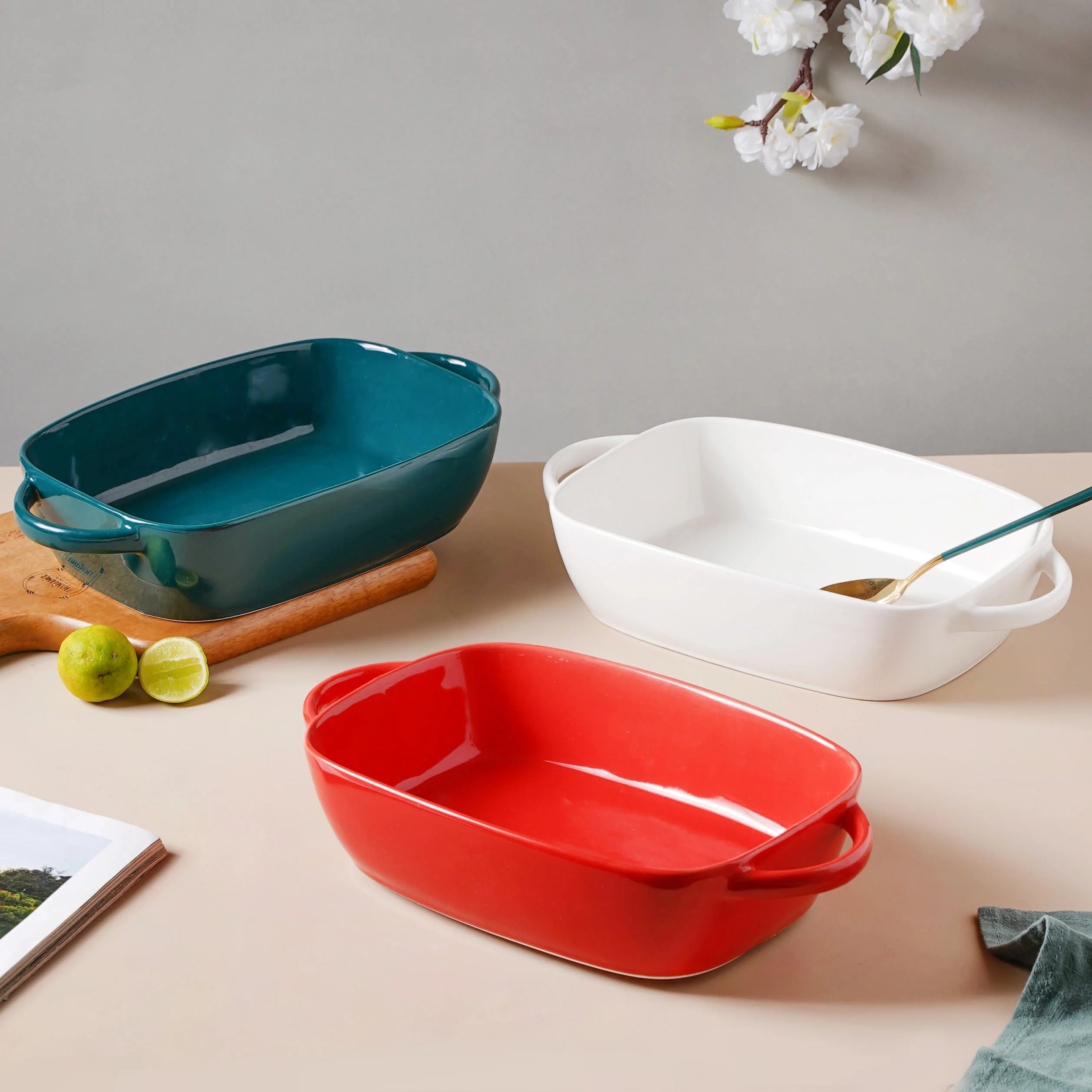 Toujours Baking Dish With Handle