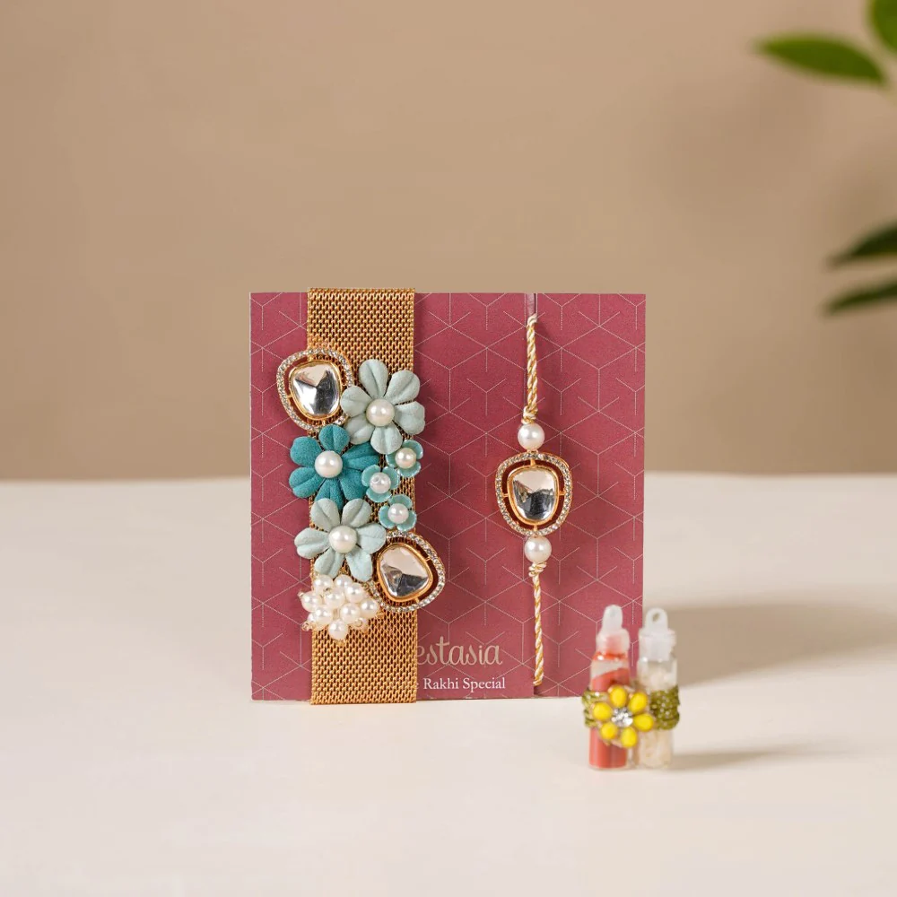 Tranquility & Ties Rakhi Hamper Set Of 5 - Image 10