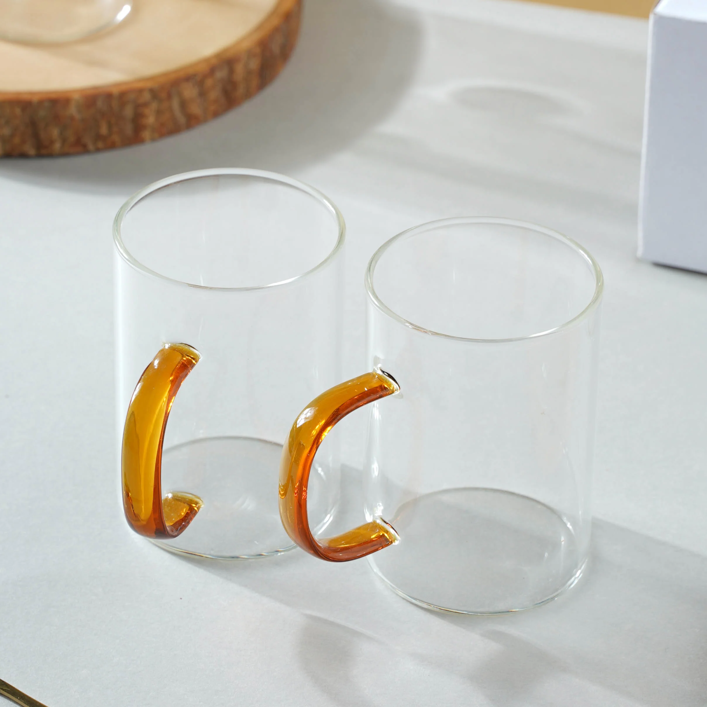 Transparent Tea Cup Set of 2 - Image 8