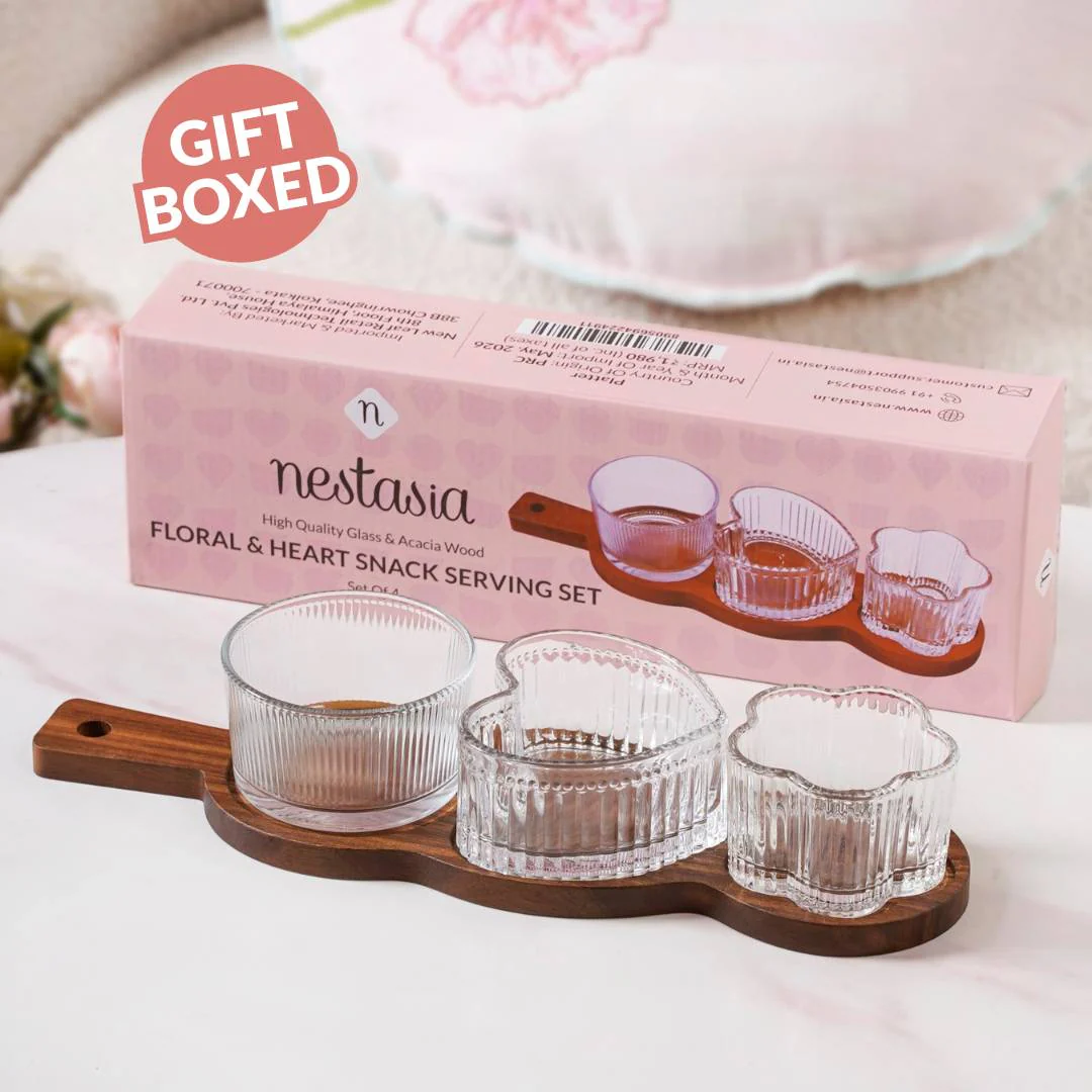 Triple Treat Platter With Bowl Set Of 4 - Image 7