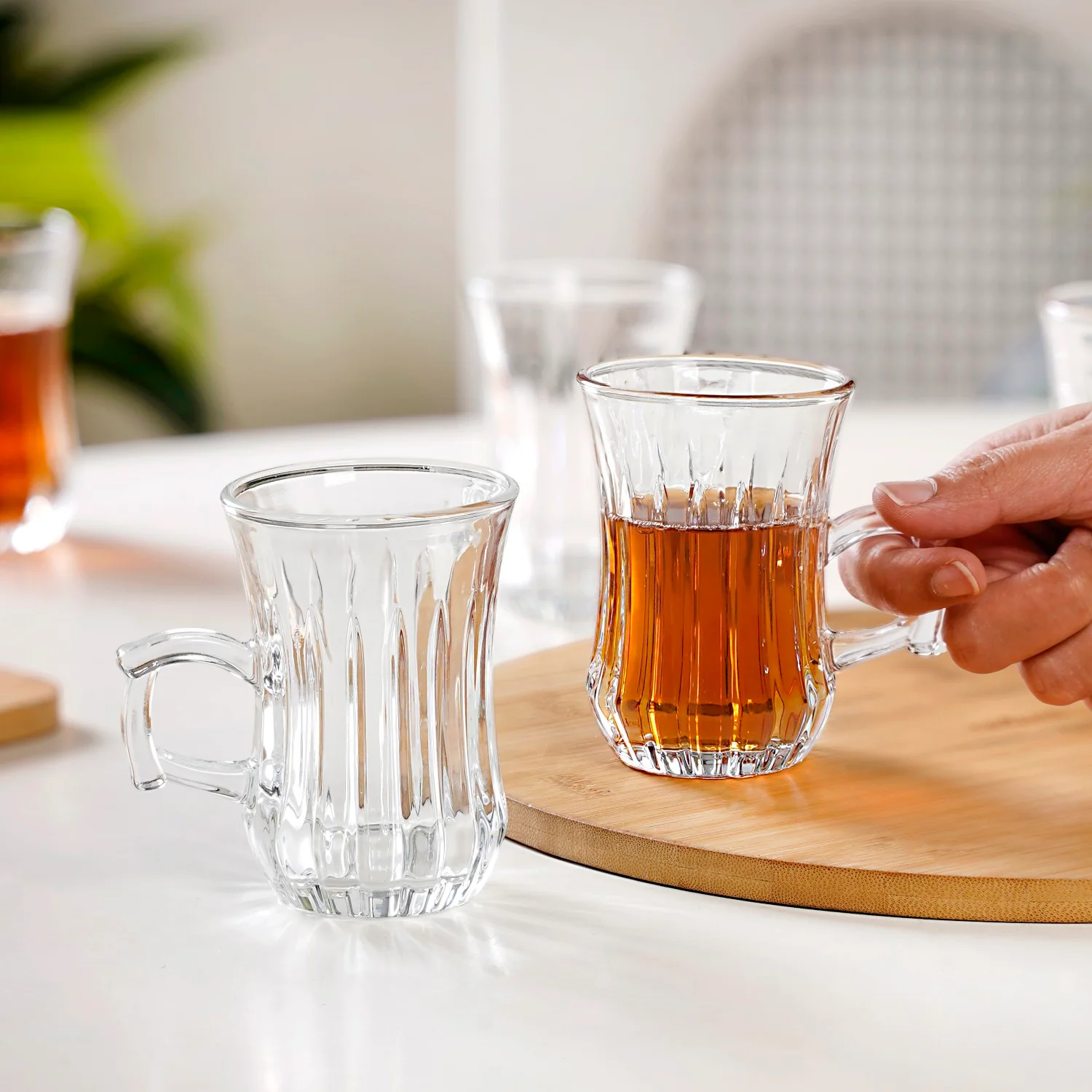Turkish Tea Cup Set Of 6 150ml - Image 3