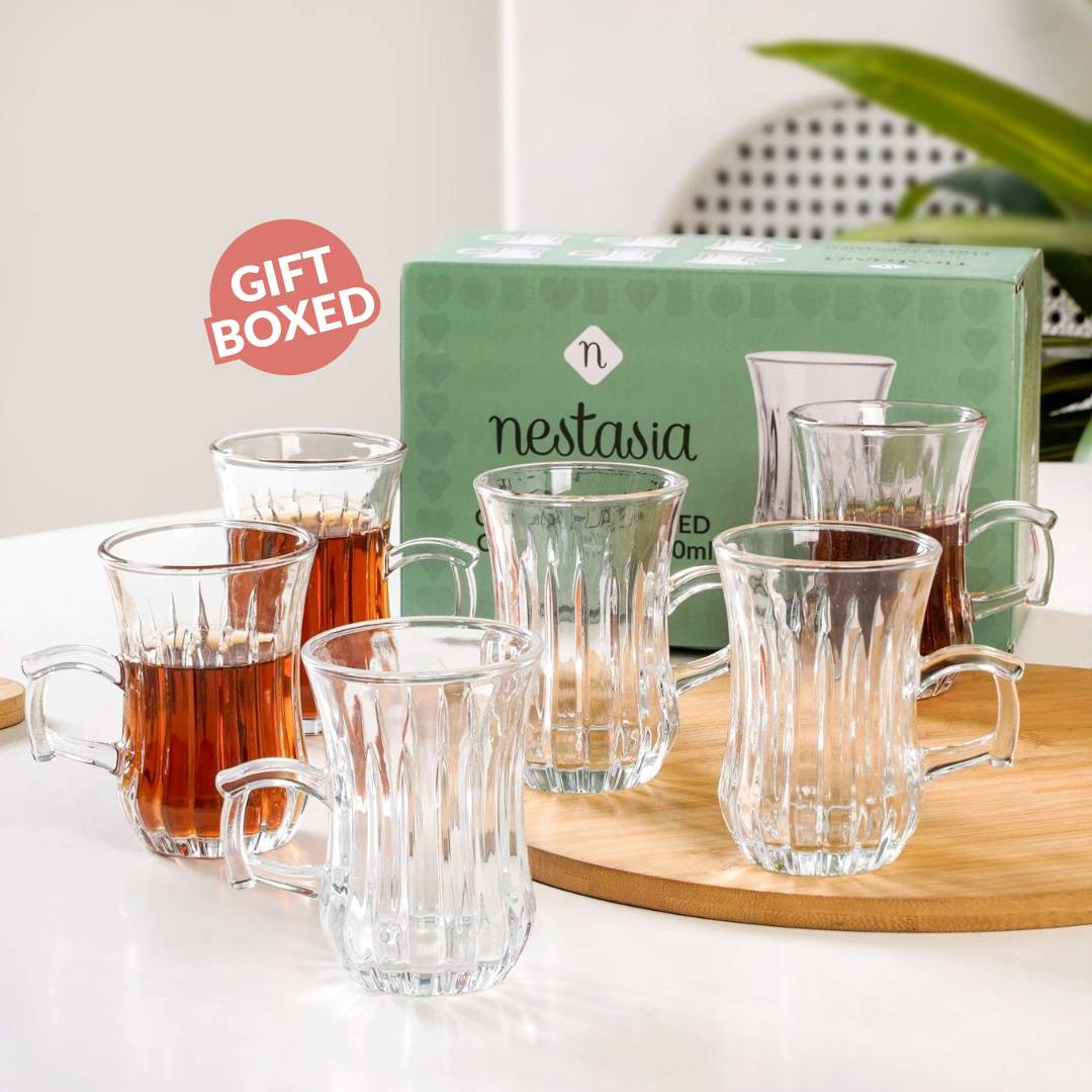 Turkish Tea Cup Set Of 6 150ml - Image 7