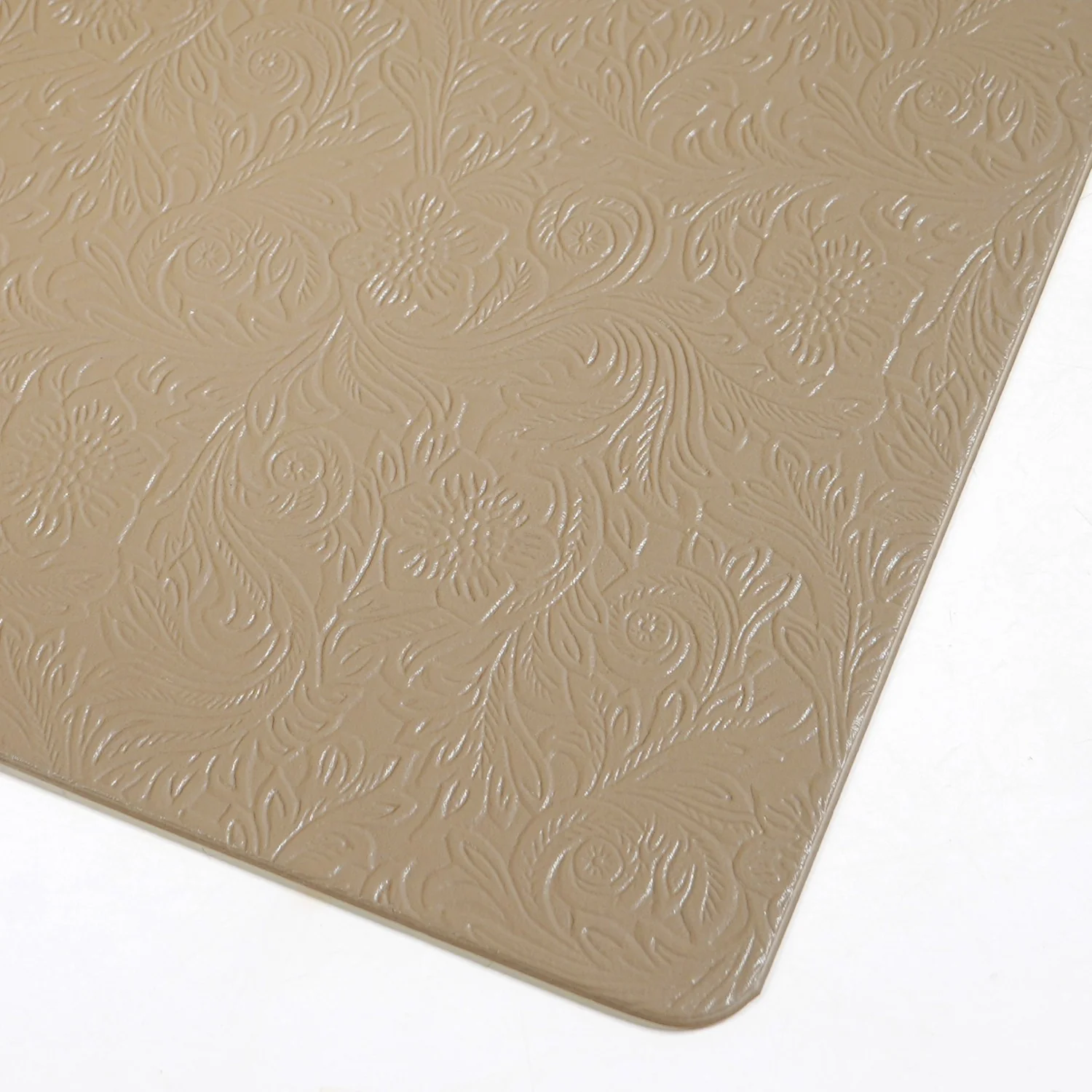 Tuscany Brown Embossed Table Mat Set Of 6 - Image 6