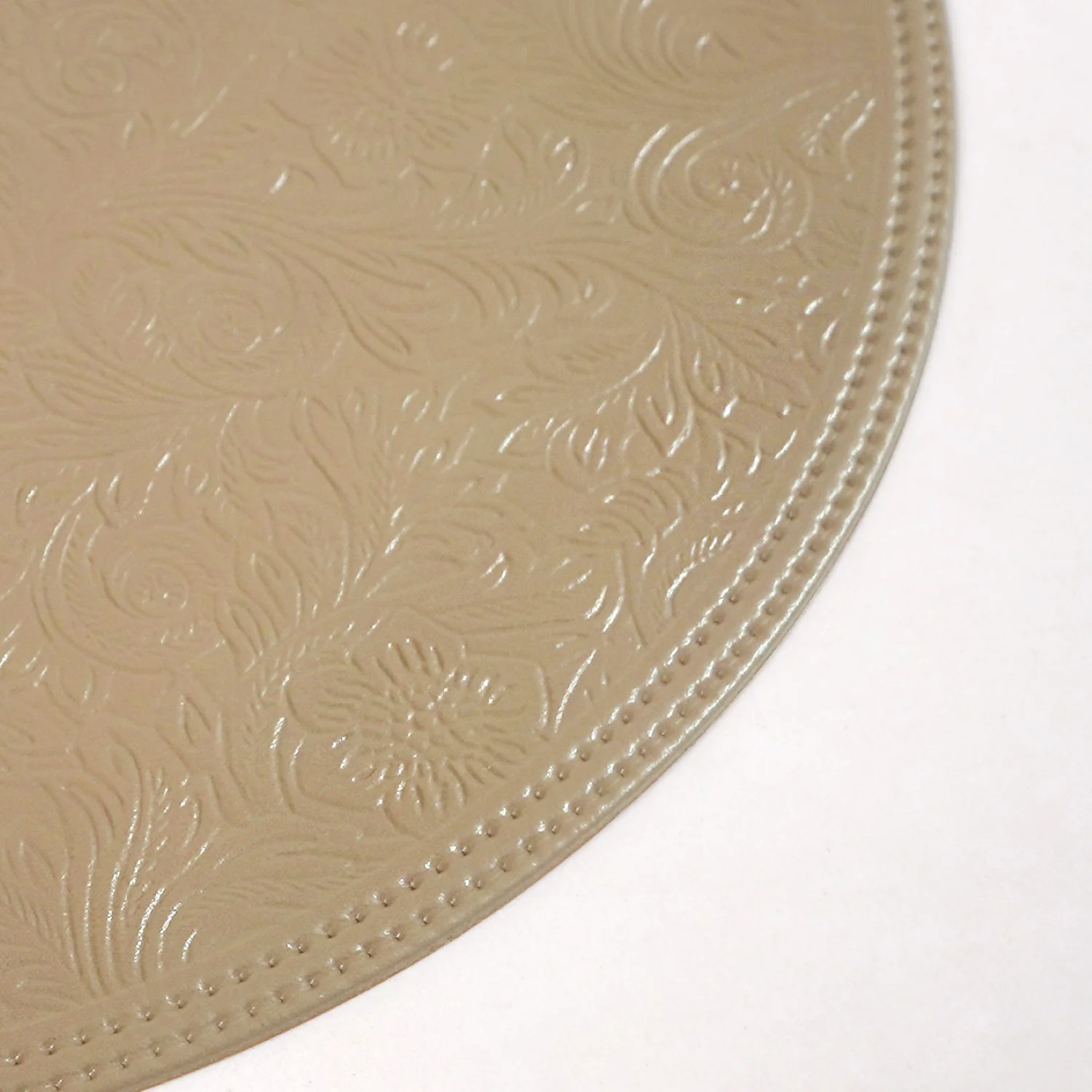 Tuscany Brown Round Table Mat Set Of 6 - Image 6