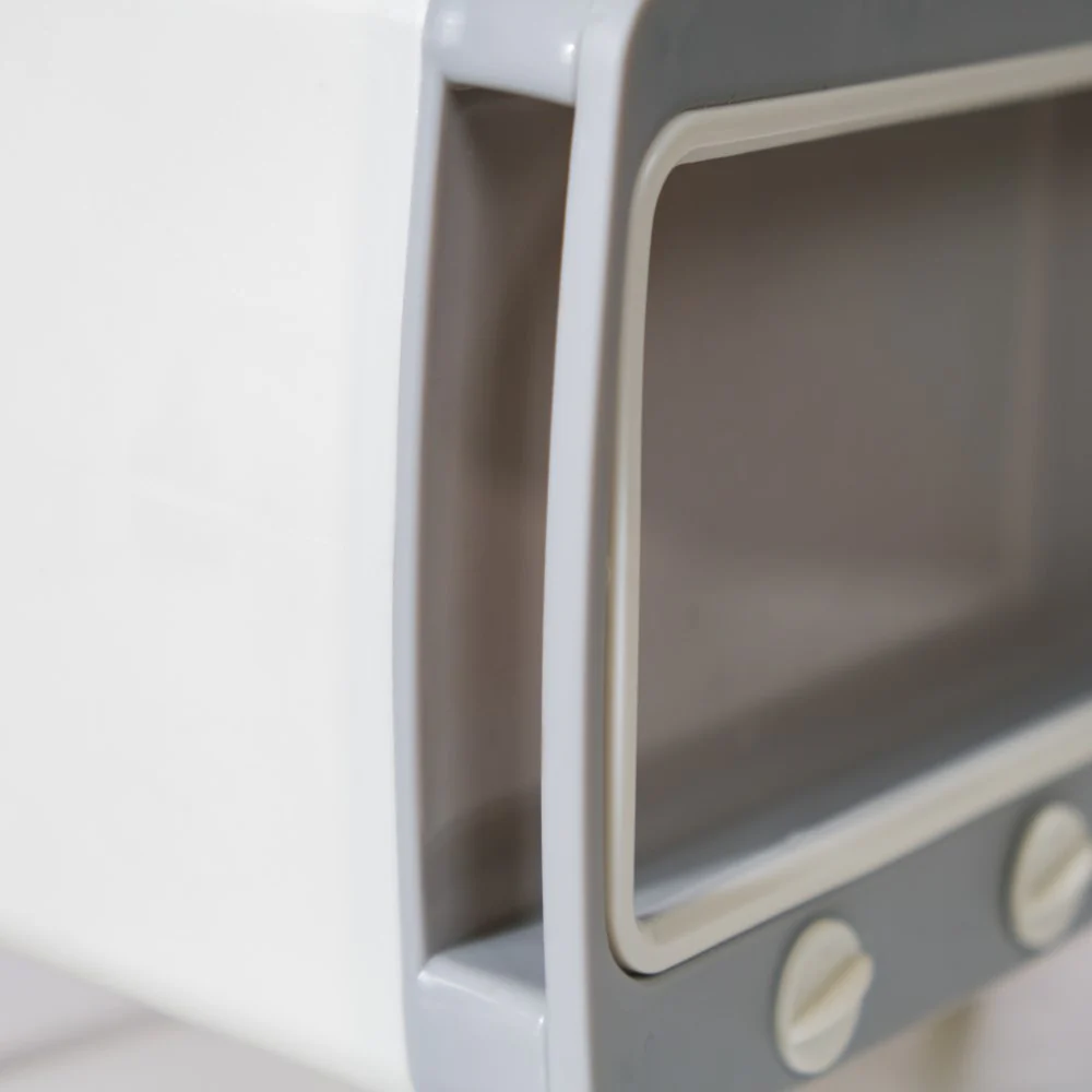 TV Tissue Box With Stand White - Image 8