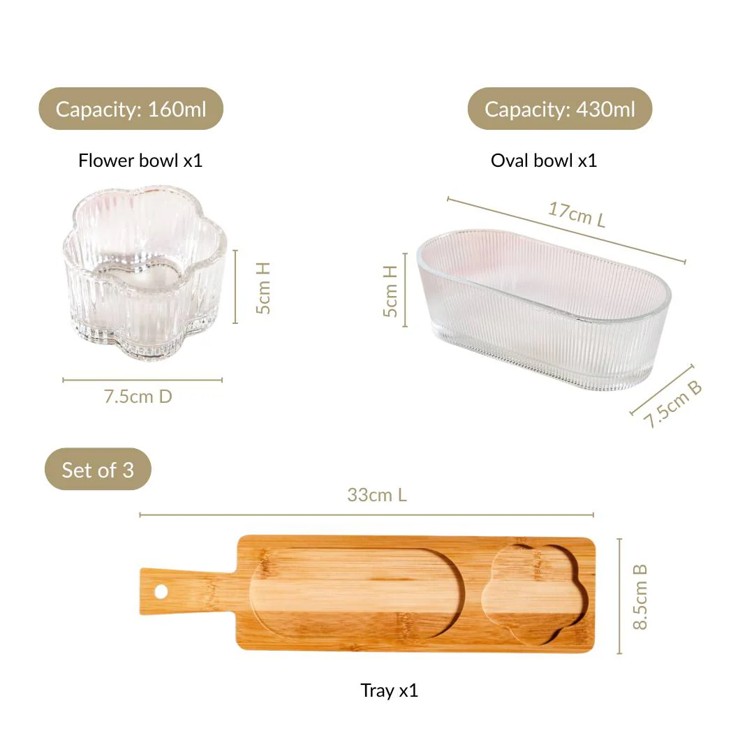 Twin Treat Platter Set Of 3 - Image 3