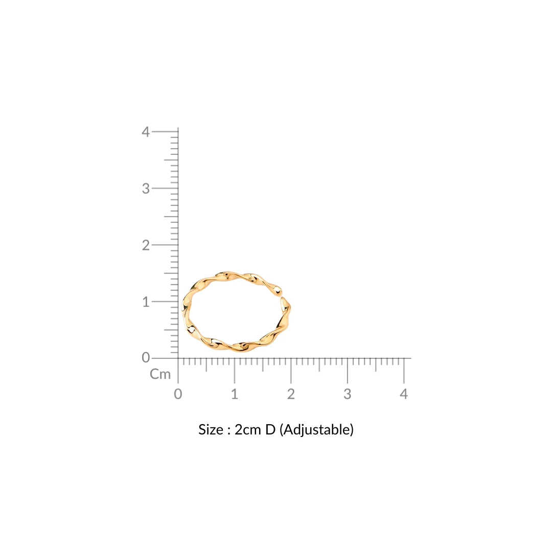 Twisted Golden Ring - Image 3