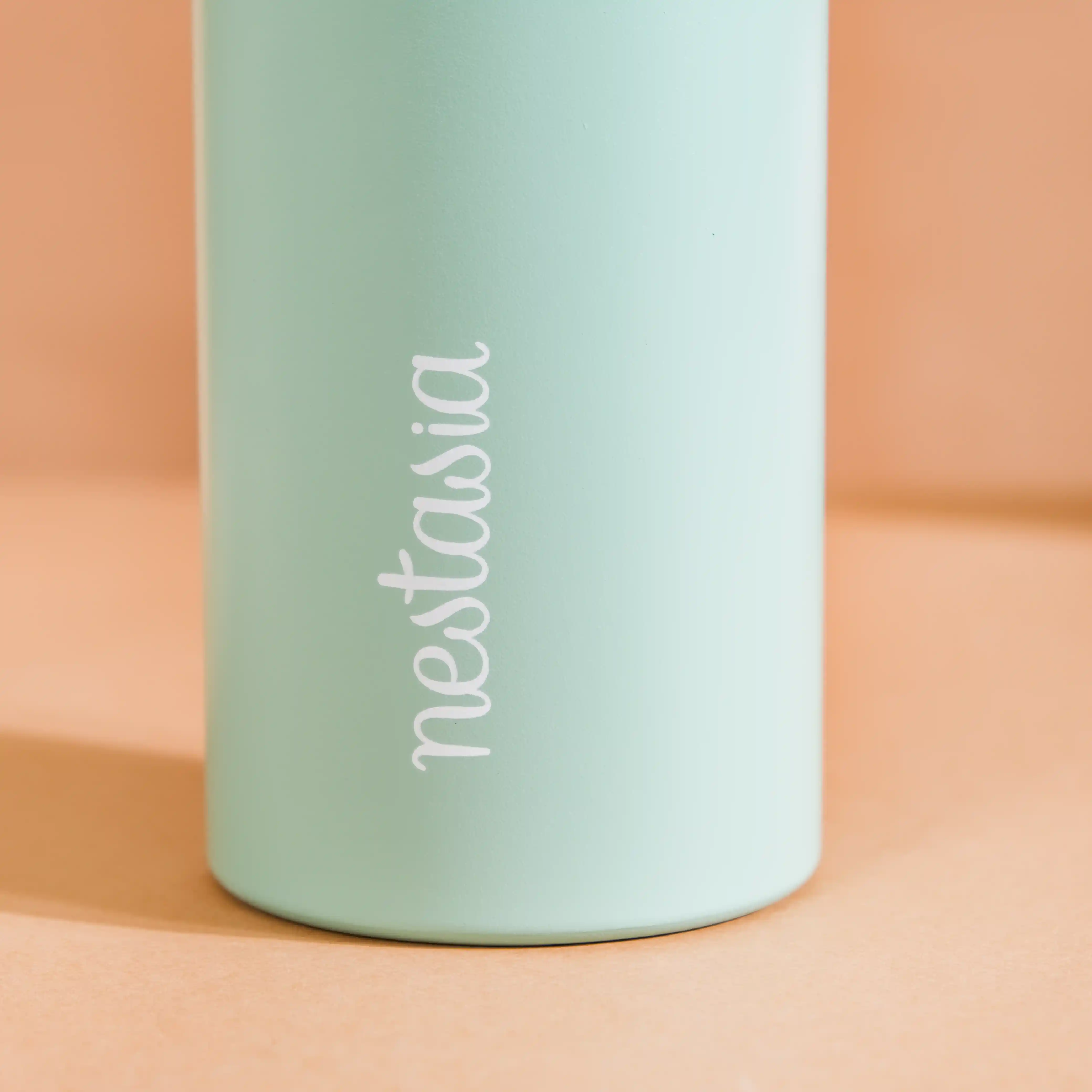 Vacuum Insulated Stainless Steel Water Bottle 1L Mint - Image 5