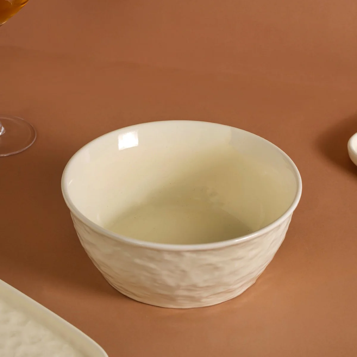 Vanilla White 27-Piece Ceramic Dinnerware Set For 6 - Image 9