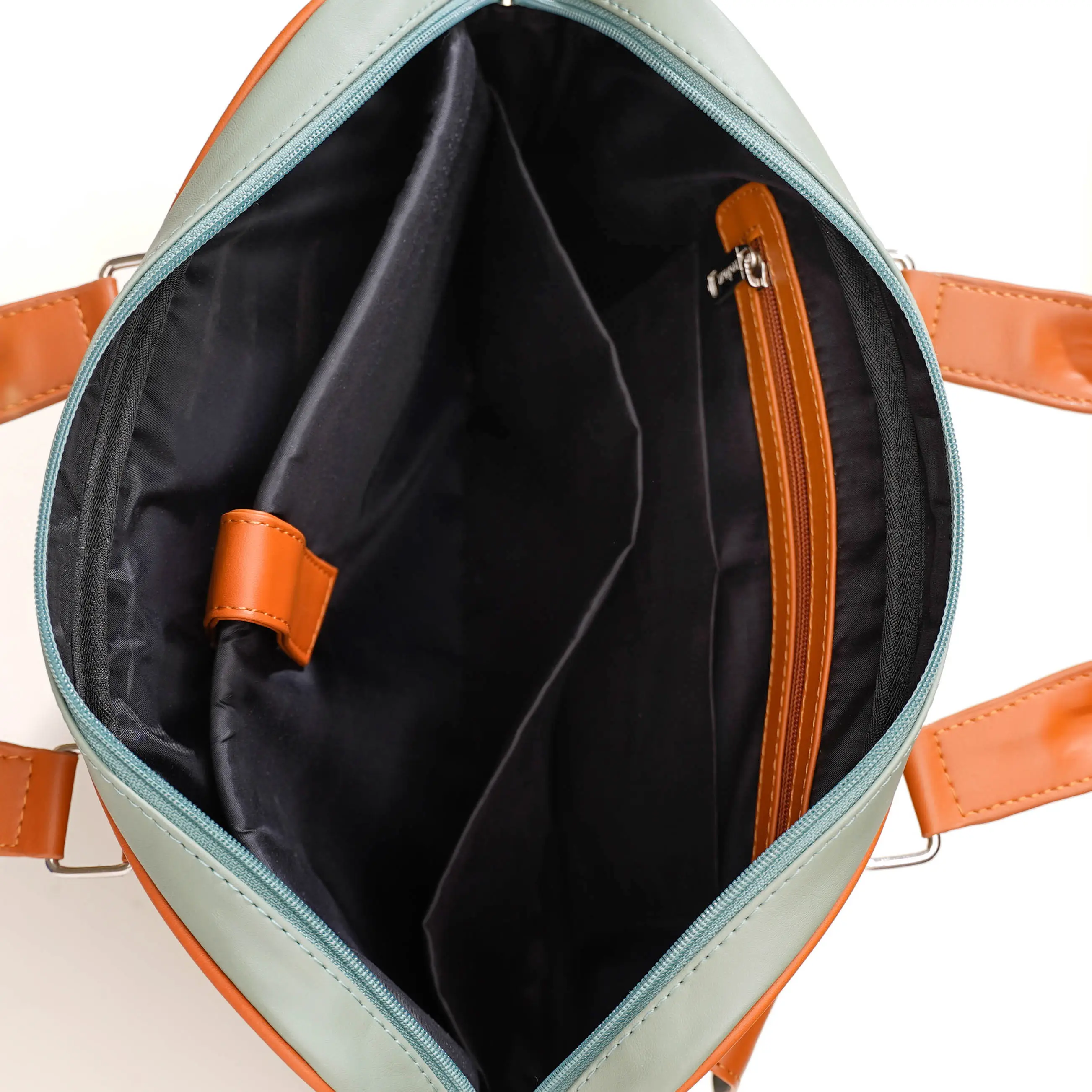 La Fusion Vegan Leather Laptop Organiser Bag 14" x 10" - Image 12