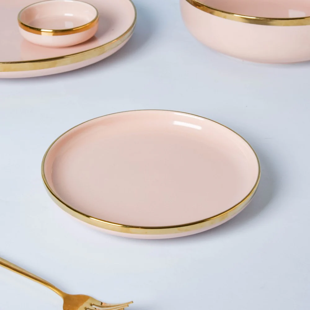 VERA Pink 27 Piece Dinner Set For 6 - Image 12