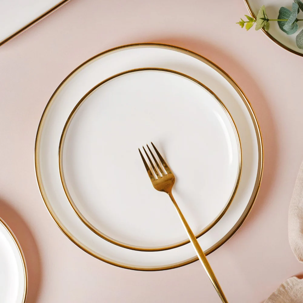VERA White 27 Piece Dinnerware For 6 - Image 9