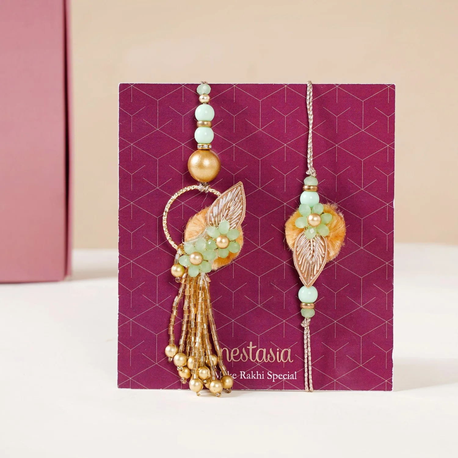 Vintage Opulence Rakhi Gift Hamper - Image 2