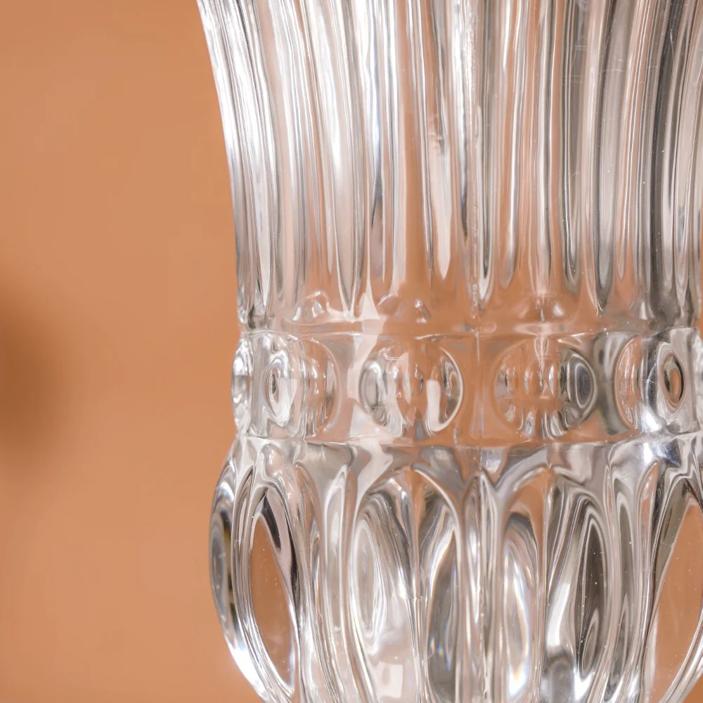 Vintage Pedestal Flower Vase 16 Inch - Image 8