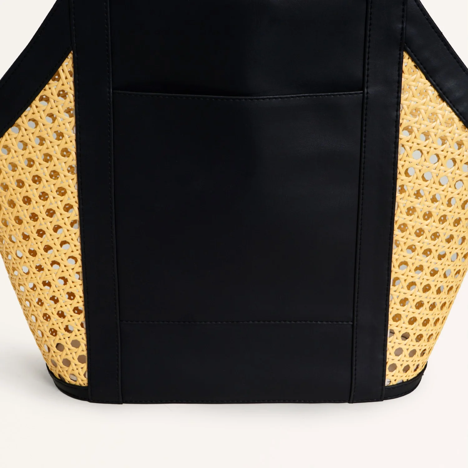 Vintage Rattan Webbing Tote Bag - Image 8