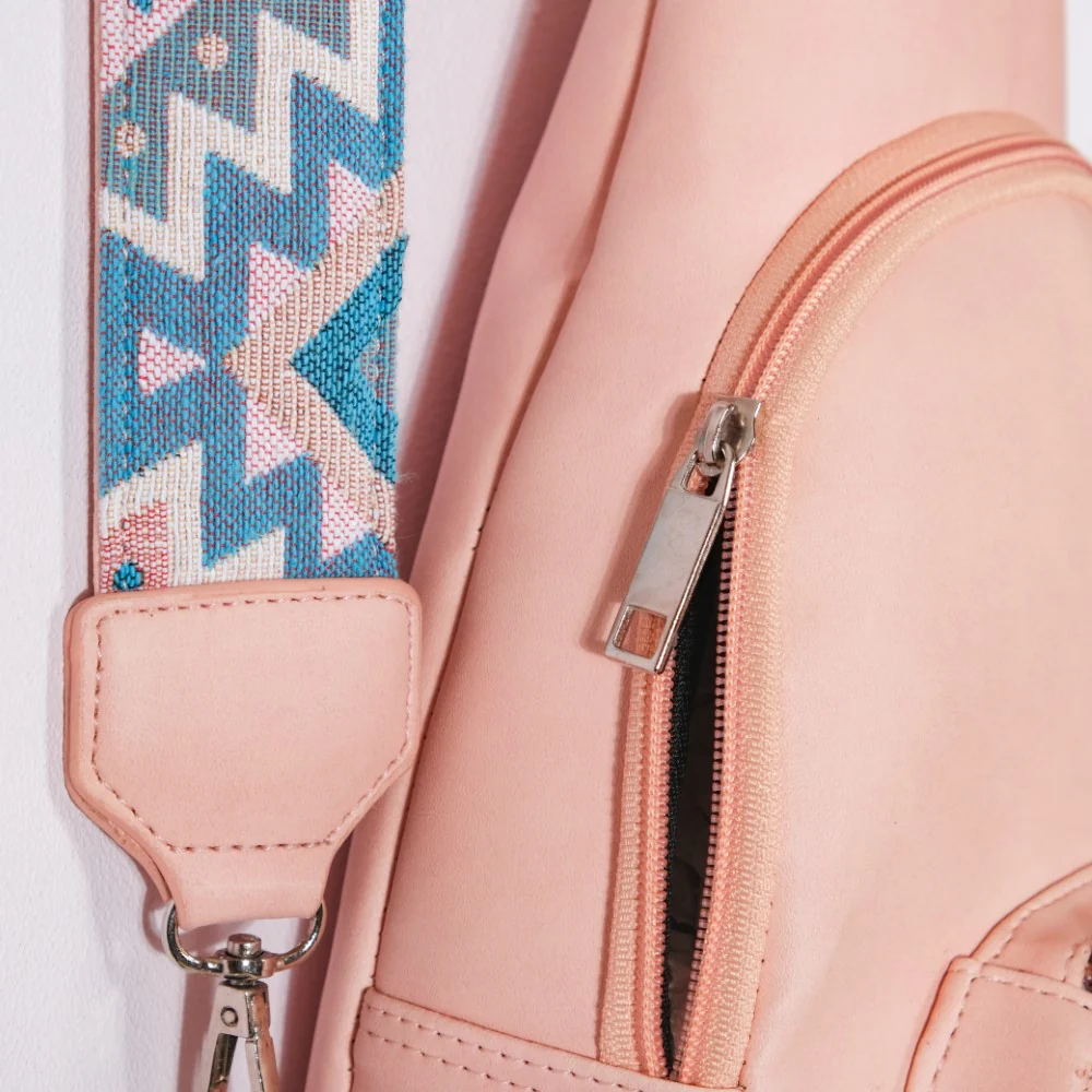 Voyager One Shoulder Cross Body Bag Pink - Image 8