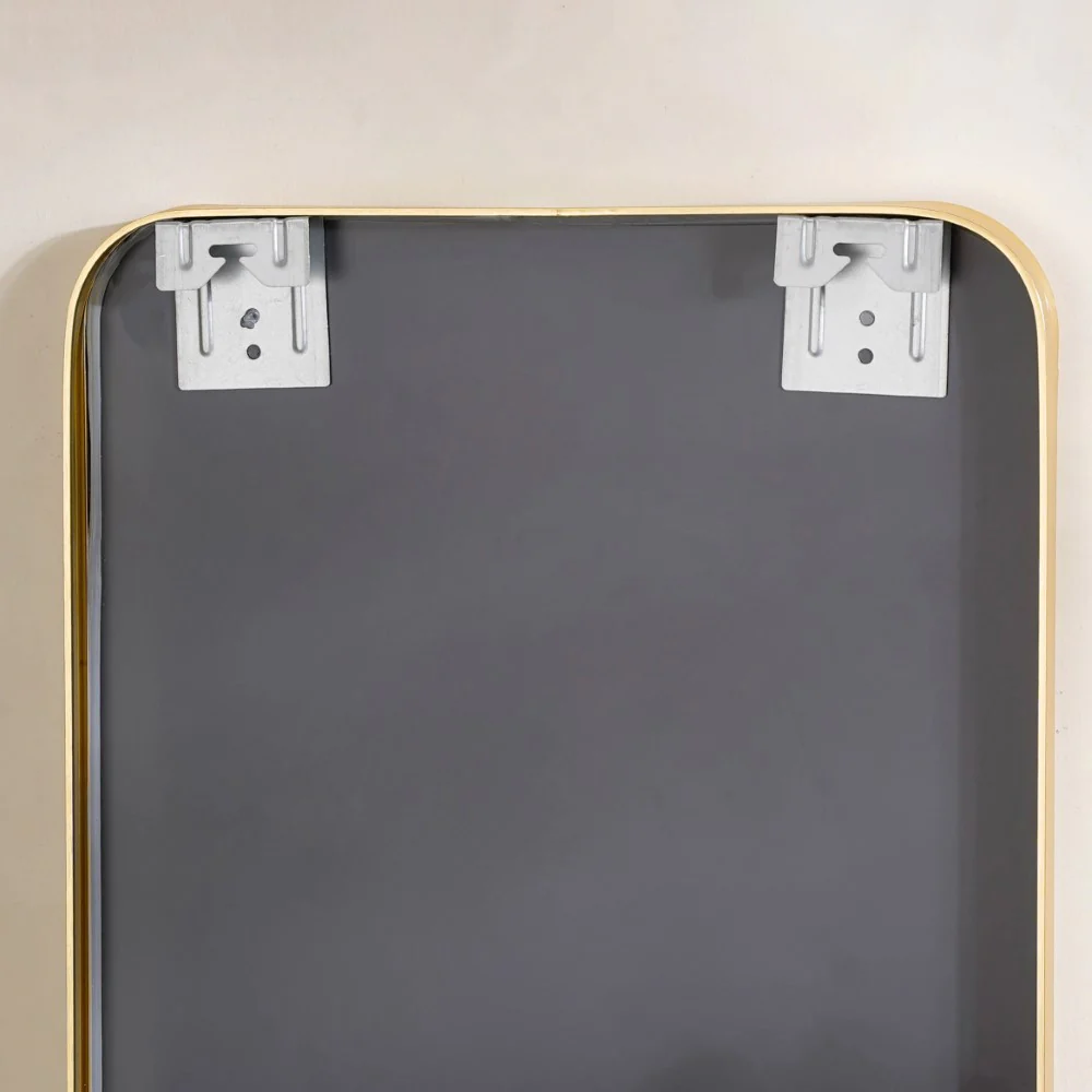 Wall Decor Mirror Gold 20 x 16 Inches - Image 5
