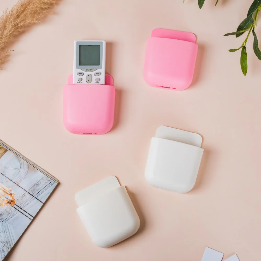 Wall Mount Remote Organiser Case Pink Set Of 2 - Image 8