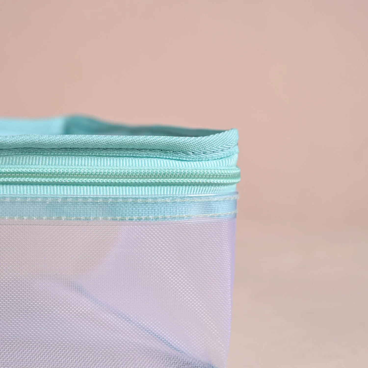 Wardrobe Organiser Storage Bags Pair In Aqua Green - Image 6