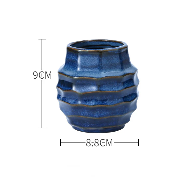 Wave Textured Vase - Image 6