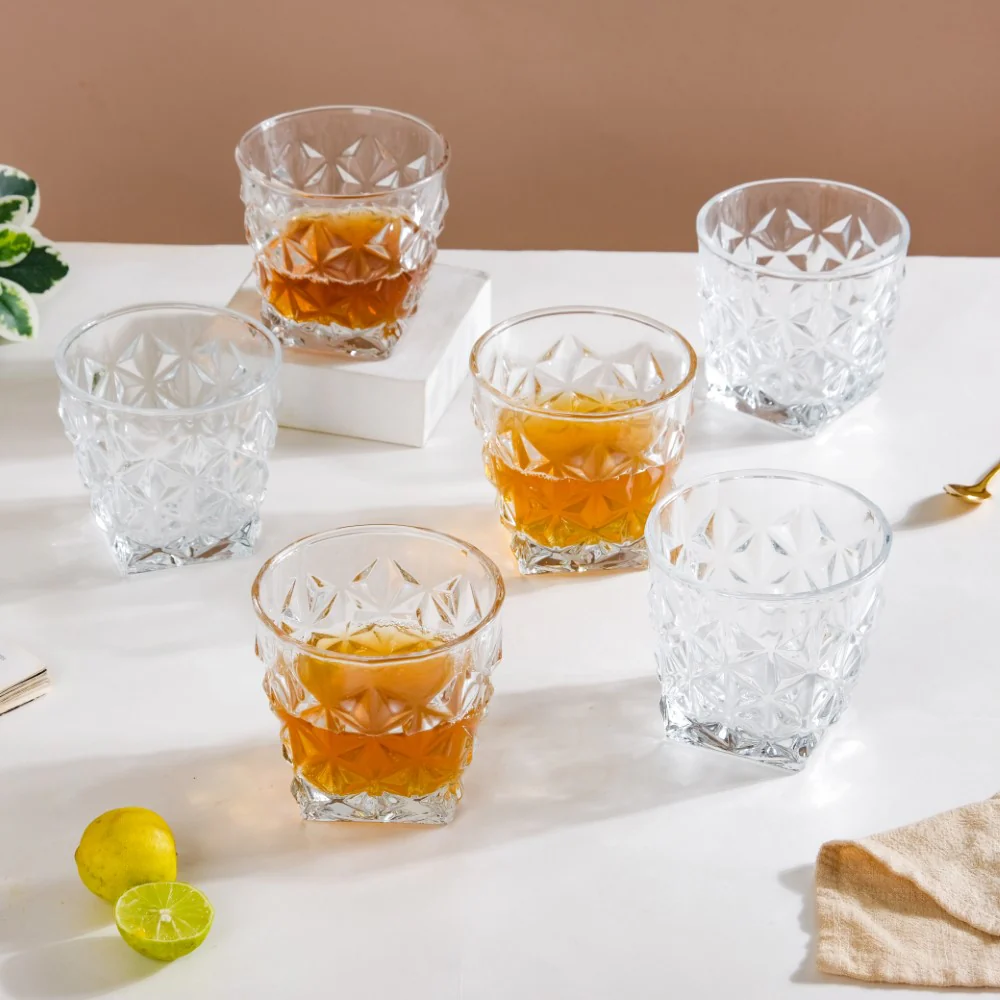 Whiskey Glass Set Of 6 300ml