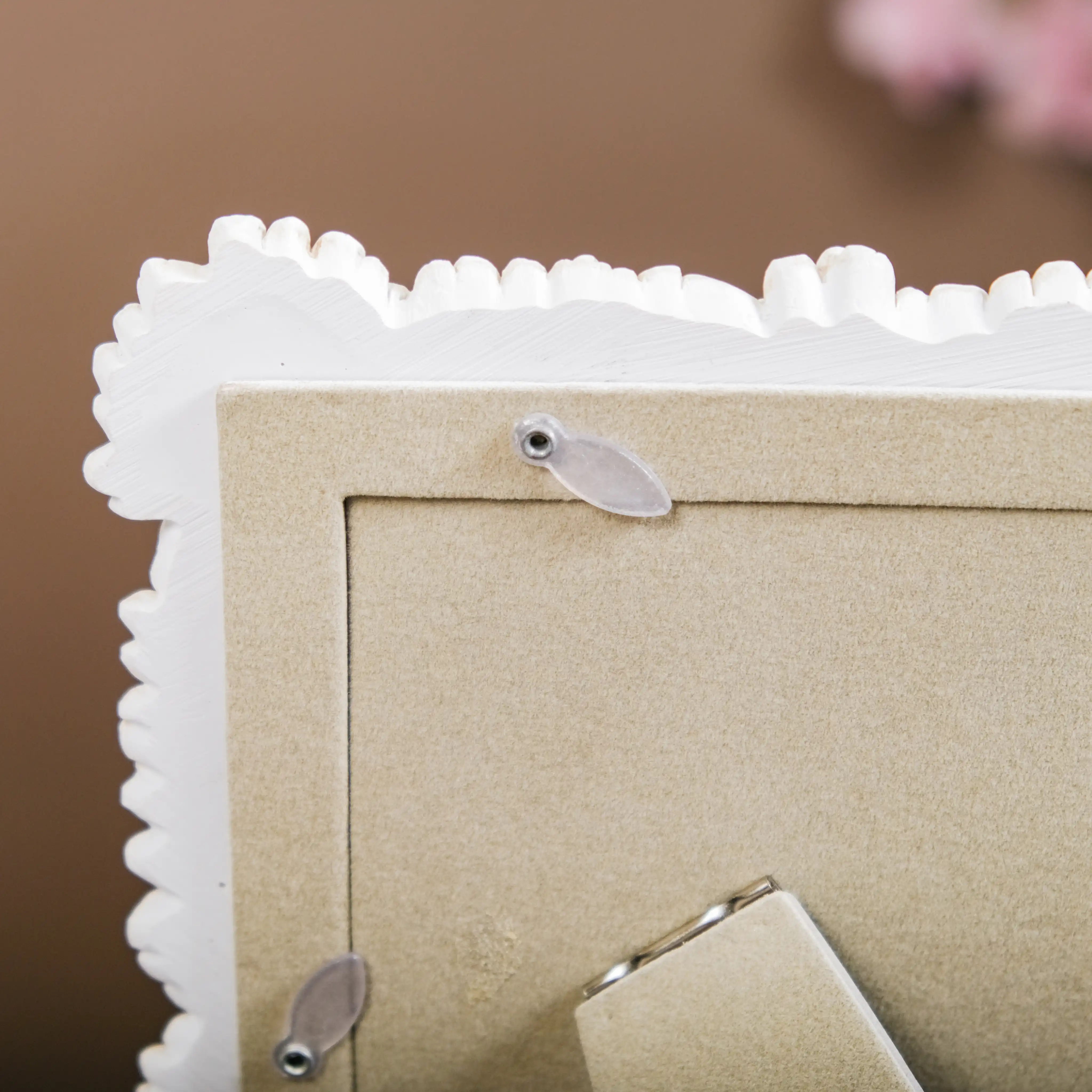 White Blooms Picture Frame Small 7.5"x7" - Image 9