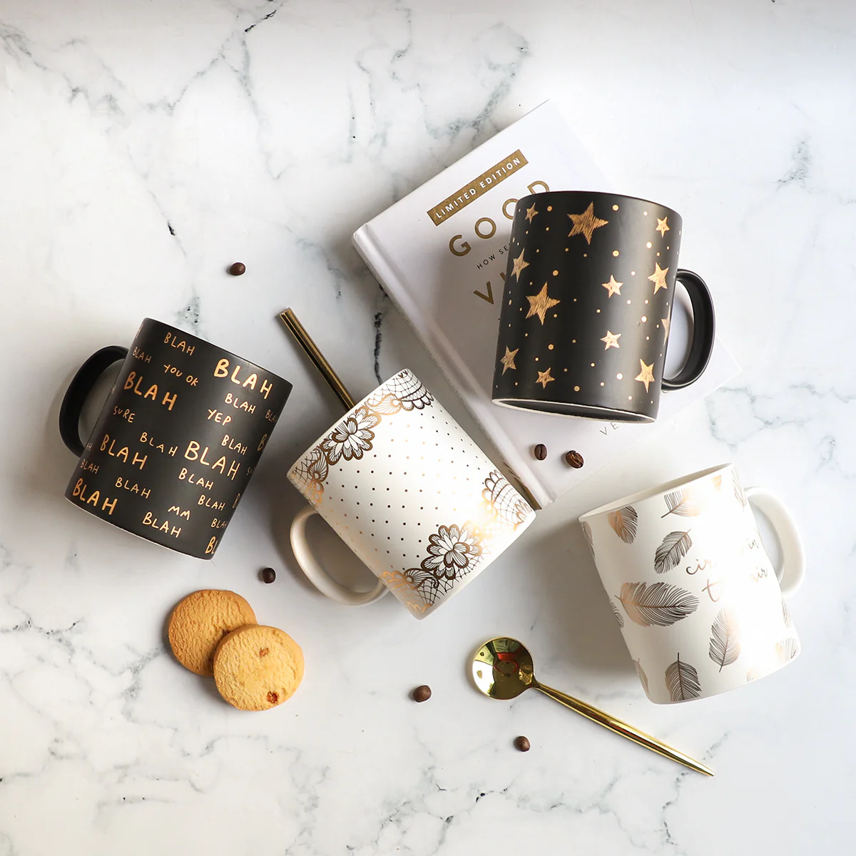 White cups - Image 5