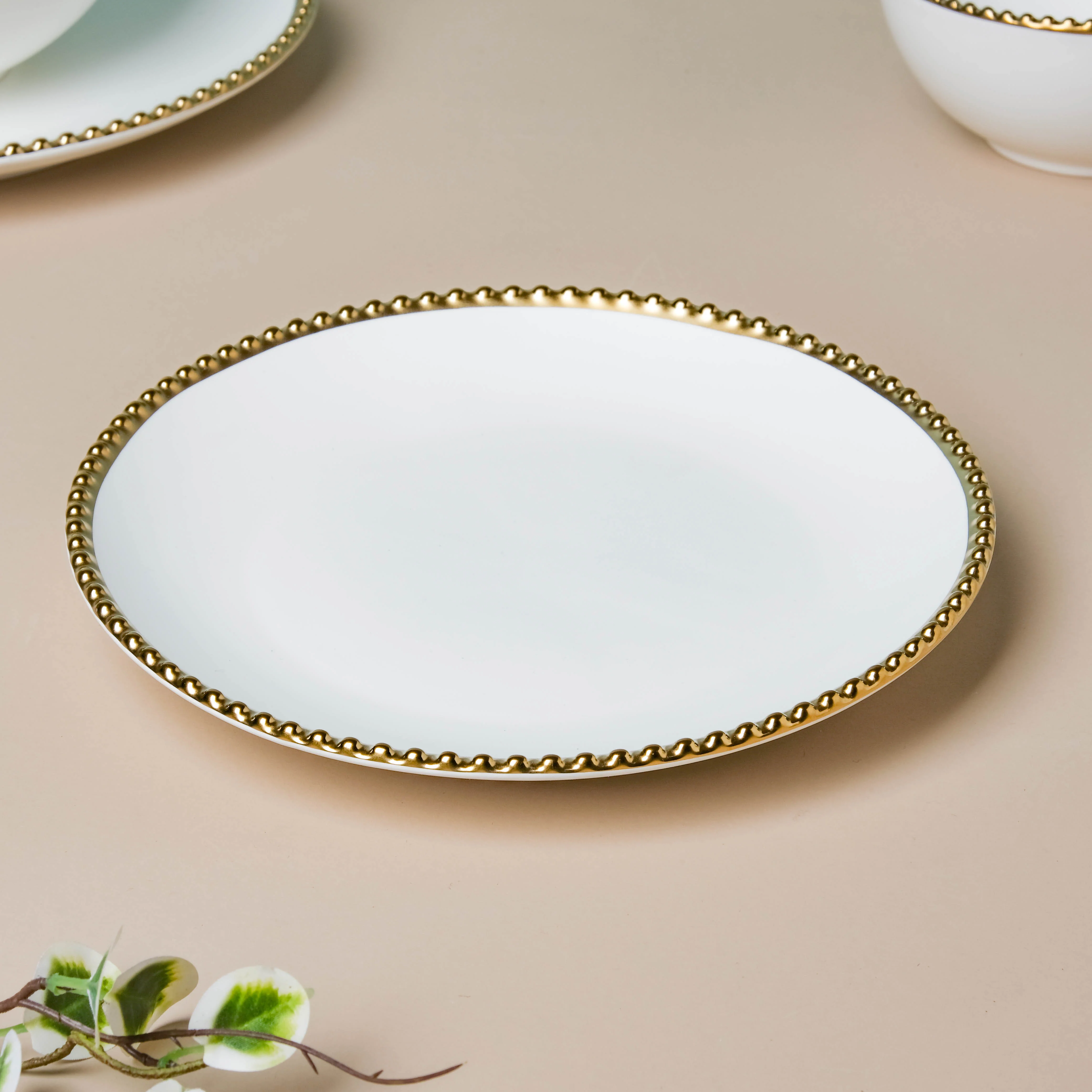 White Elysian 21 Piece Dinner Set For 6 - Image 8